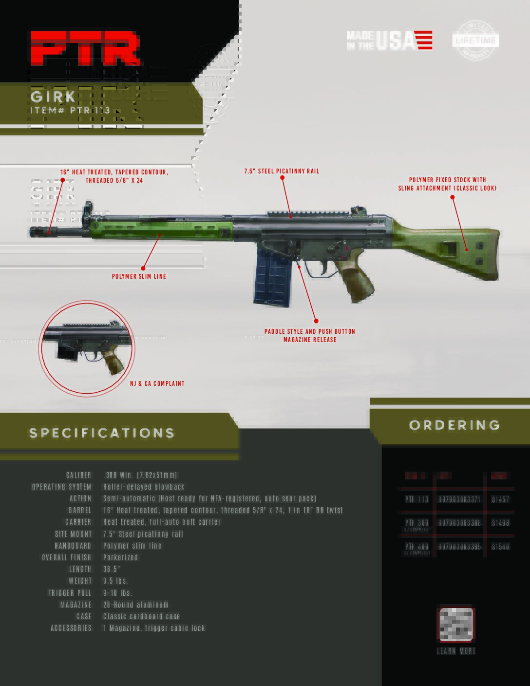 PTR GIRK manual