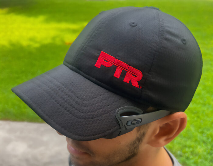 PTR® Notch™ Classic Adjustable Athlete Black Hat