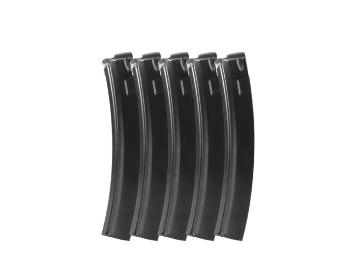 30 ROUND - 9X19MM STEEL MAGAZINE - 5 PACK