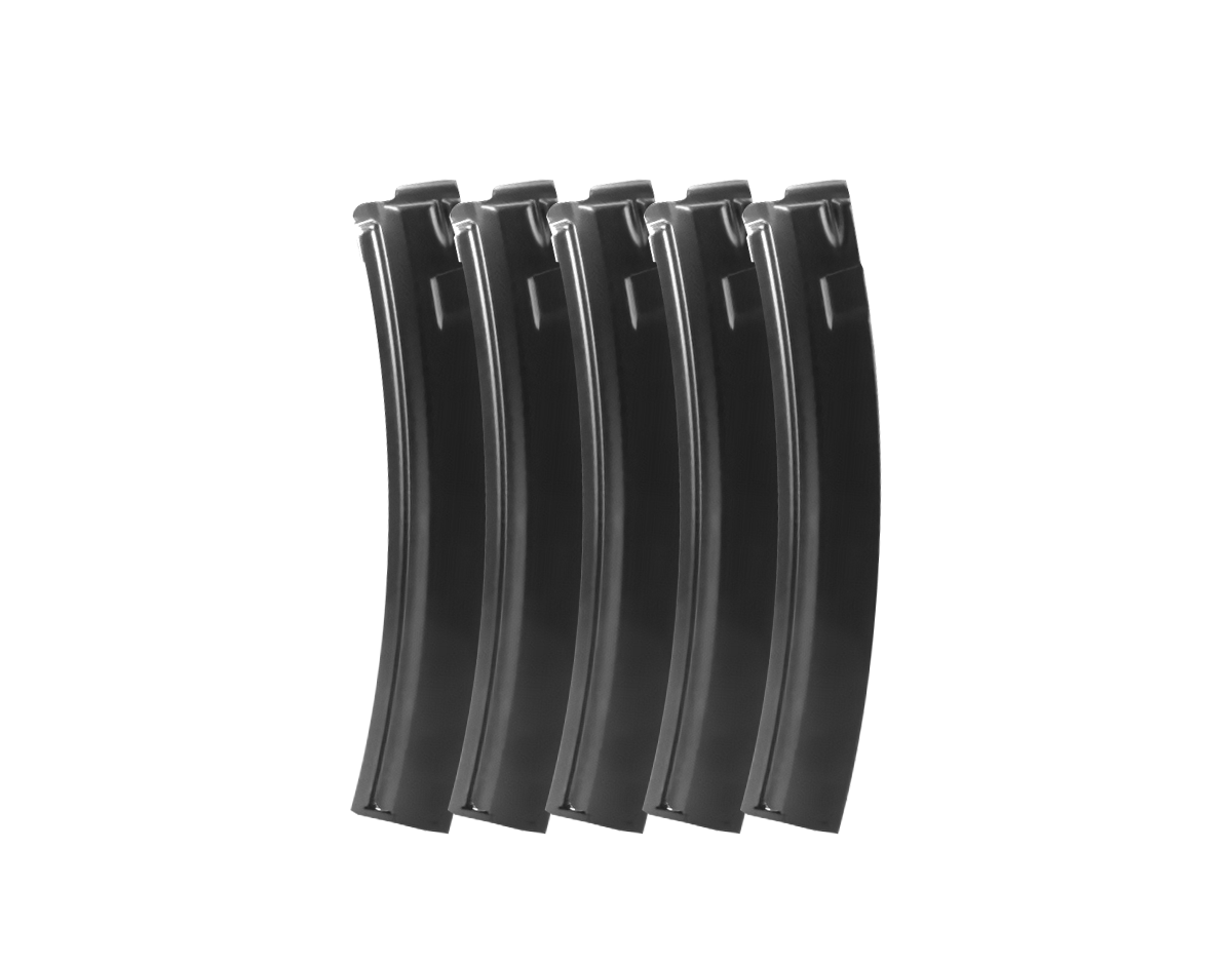 1e33b9694bd93feb6a34febb3b267baf.png 30 ROUND - 9X19MM STEEL MAGAZINE - 5 PACK