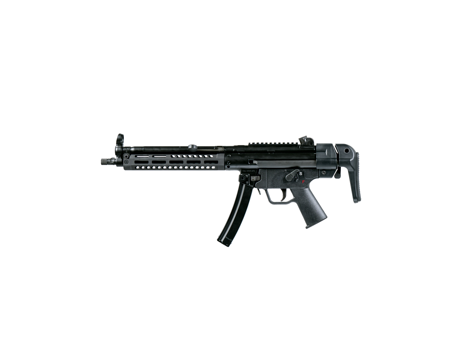 9LT-SBR-CS_Left-FD_9LTSBRCS-0090201-N-1.jpg PTR 9LT SBR CS – 9X19MM – SBR WITH CS1 COLLAPSIBLE STOCK
