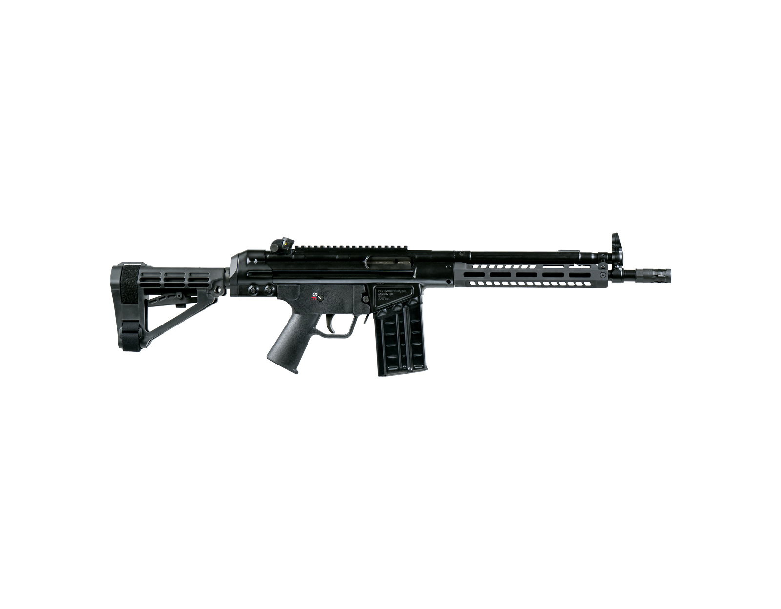 K3P-BR_Right-FD_K3PBR-3080101-1-1.jpg PTR K3P BR – 7.62X51MM – PISTOL WITH COLLAPSIBLE BRACE
