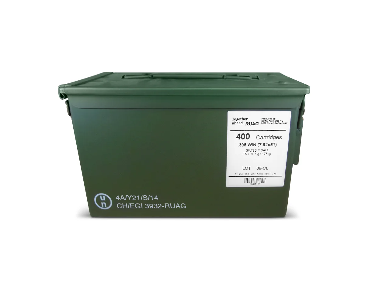 400 ROUND CANISTER 308 WIN 167 GRAIN JHP AMMUNITION 400 ROUND CANISTER 308 WIN 167 GRAIN JHP AMMUNITION