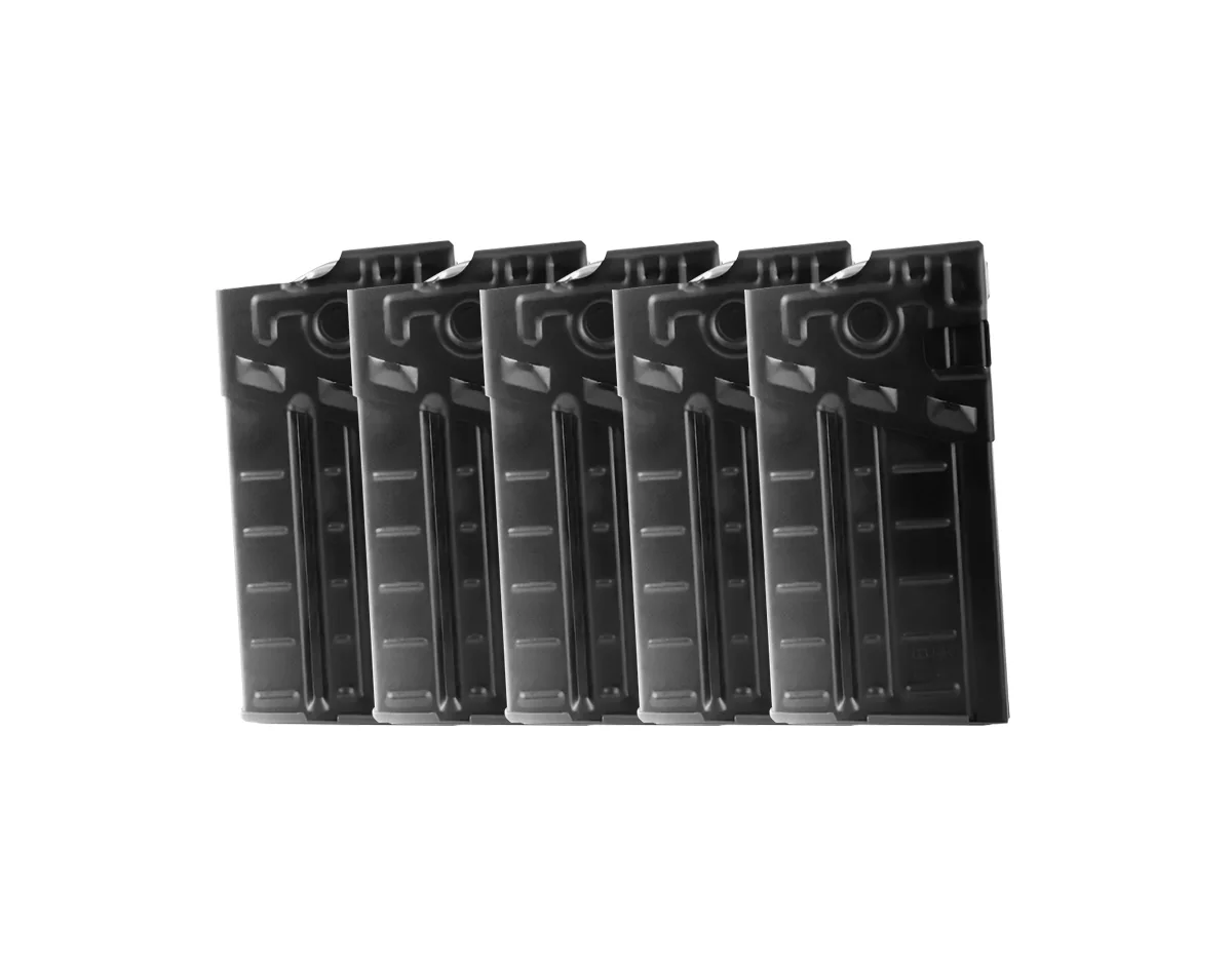 20 ROUND - 7.62X51MM ALUMINUM MAGAZINE - 5 PACK
