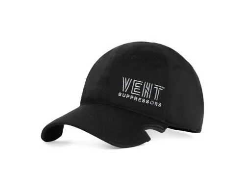 VENT® Suppressor Notch Classic Adjustable Athlete Black Hat