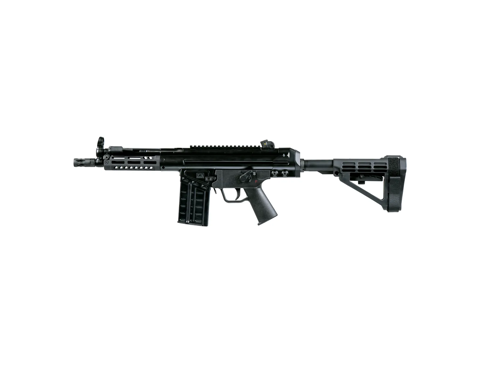 PTR PDWR BR – 7.62X51MM – WITH PISTOL BRACE
